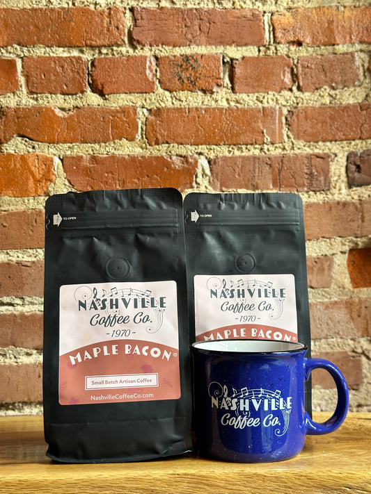 Nashville Coffee Co “Maple Bacon” 12oz Whole Bean Bag