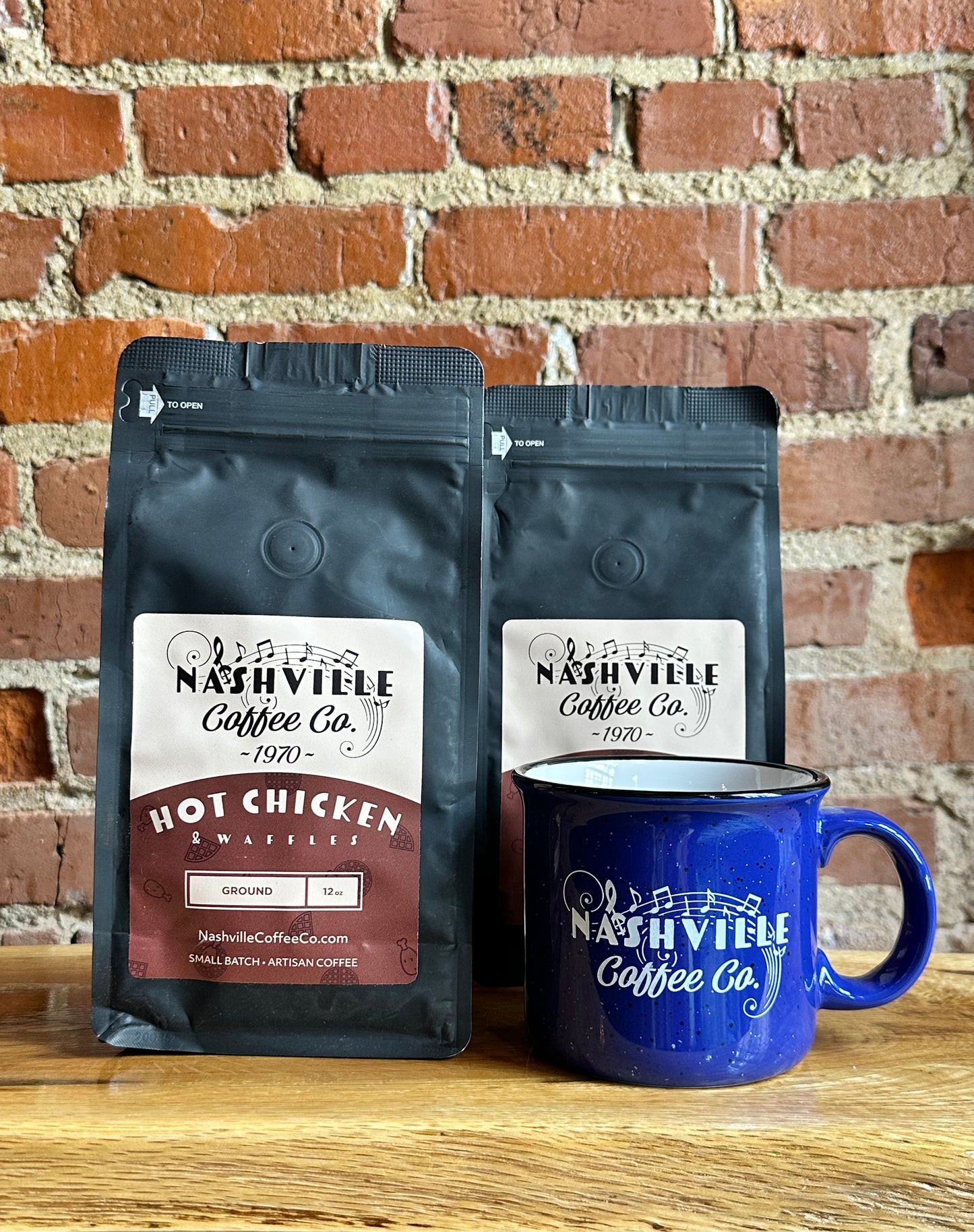 Nashville Coffee Co “Hot Chicken and Waffles” 12oz ground Bag
