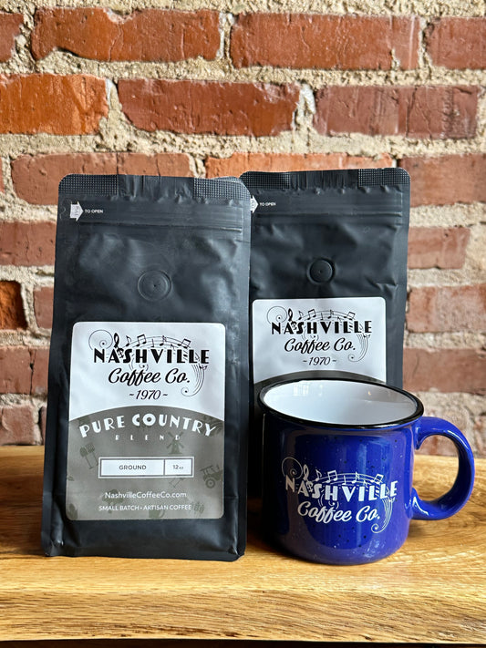 Nashville Coffee Co “Pure Country” 12oz Whole Bean Bag