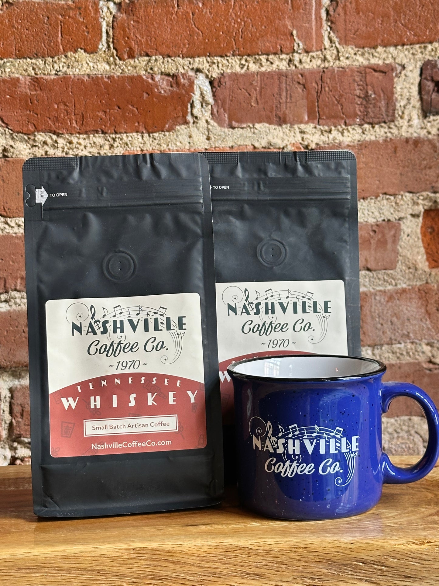 Nashville Coffee Co “Tennessee Whiskey” 12oz Whole Bean Bag