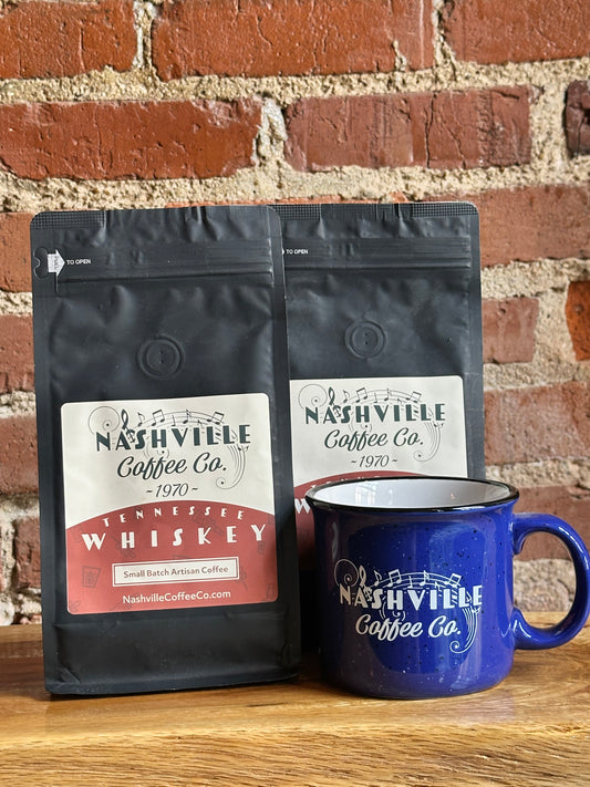 Nashville Coffee Co “Tennessee Whiskey” 12oz Whole Bean Bag