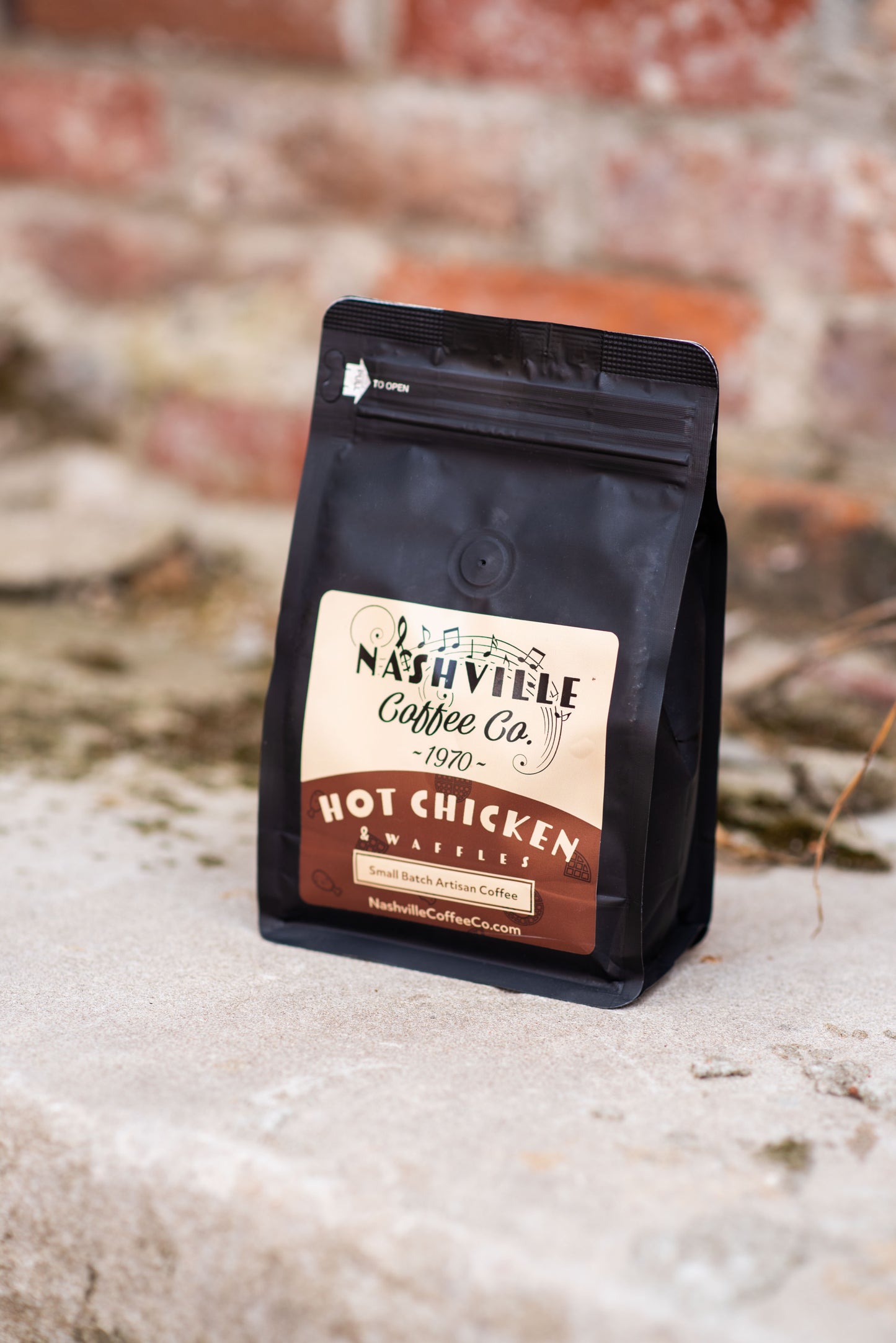 Nashville Coffee Co “Hot Chicken and Waffles” 12oz ground Bag