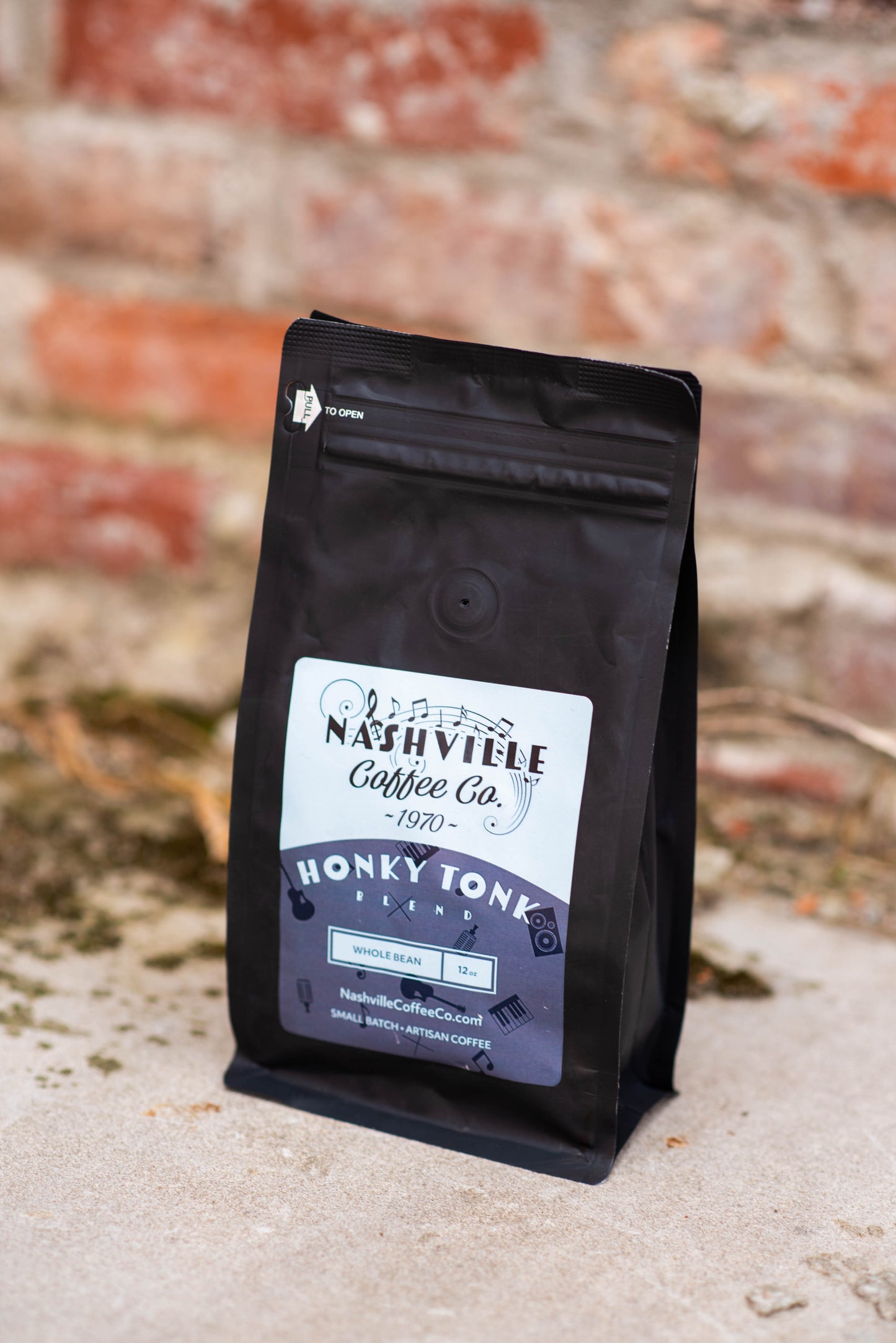 Nashville Coffee Co “Honky Tonk” 12oz Whole Bean Bag