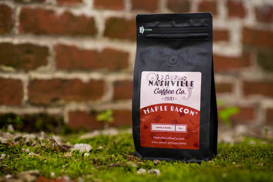 Nashville Coffee Co “Maple Bacon” 12oz Whole Bean Bag